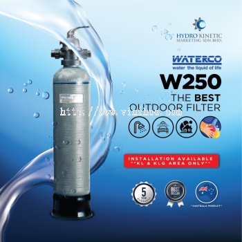 WATERCO W250 Australia Outdoor Filter Micron (W10"xH55"), Installation Available