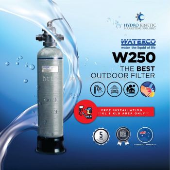 WATERCO W250 Australia Outdoor Filter Mircon (W10 xH55 ), FREE Installation IN KL & KLG AREAS ONLY