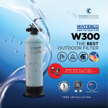 WATERCO W300 Australia Outdoor Filter Mircon (W12 xH55 ), FREE Installation IN KL & KLG AREAS ONLY