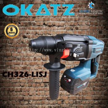 OKATZ  CH326-LISJ Brushless Cordless Rotary Hammer 20V 4.0AH CH326-LISJ