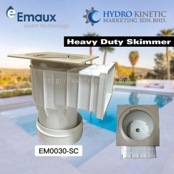 EMAUX EM0030-SC Standard Wall Skimmer (Concrete Pool) -  for SWIMMING POOL