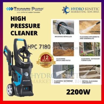 TSUNAMI HPC7180 High Pressure Cleaner Water Pump Water Jet with hose