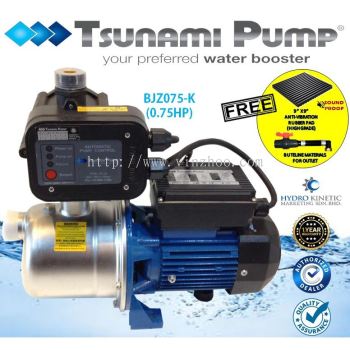 Tsunami BJZ075-K Self Priming Jet Water Pump (0.75HP) Pam Air **Installation Available