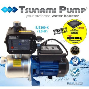 Tsunami BJZ-100K Self Priming Jet Water Pump (1.0HP) Pam Air **Installation Available