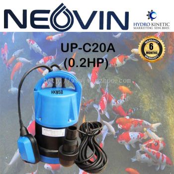 Neovin UP-C20A 150W (0.2HP) 6m3/hour Submersible Water Pump