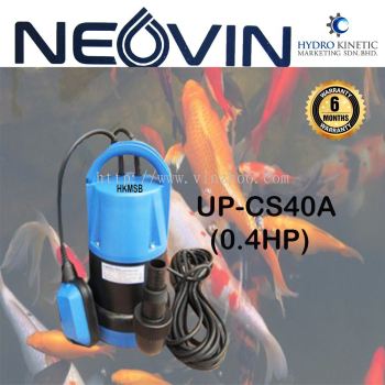 Neovin UP-CS40A (0.4HP) Submersible Pump with Folding Base & Float Switch