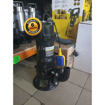 NEOVIN UC-SC300AT SUBMERSIBLE SEWAGE CUTTER PUMP - 3hp/3"/415v/auto