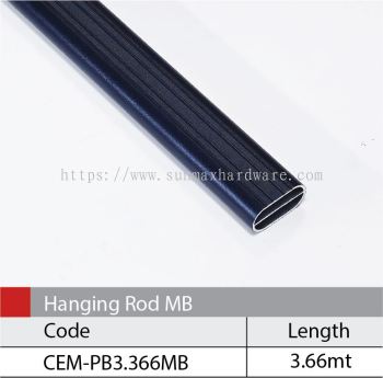 Hinging Rod PB3 Matt Black