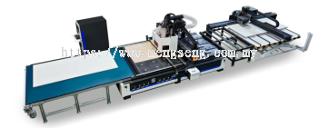 FINE Nesting CNC Router Machine with 12 ATC, Boring Group & Labelling Function FC-1830 12ATC