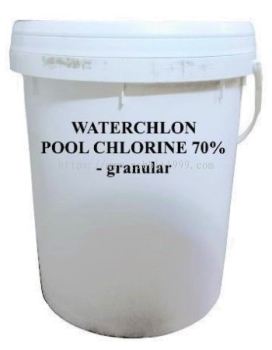 WATERCHLON POOL CHLORINE 70% - granular - 20kg                             