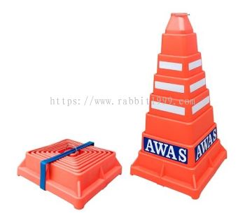 COLLAPSIBLE TRAFFIC SAFETY CONE