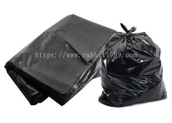PLASTIC BAG XL - 32" x 40" - black