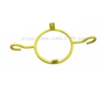 TRAFFIC CONE YELLOW COLOUR HOOK