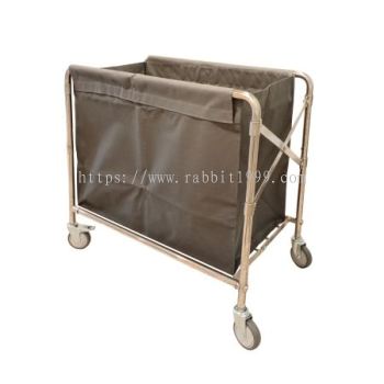 STAINLESS STEEL DIRTY LINEN TROLLEY