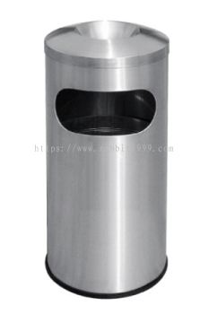 STAINLESS STEEL ASHTRAY TOP BIN - RAB-050/A