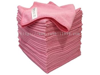 RABBIT MICROFIBER CLOTH - pink