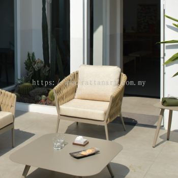 OUTDOOR SOFA AEGEAN - 1 SEATER