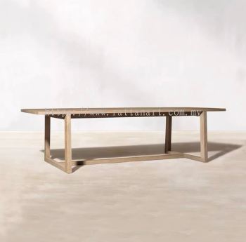 WOODEN DINING TABLE- MIC