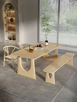 WOODEN DINING TABLE