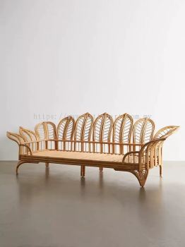 RATTAN SOFA BED