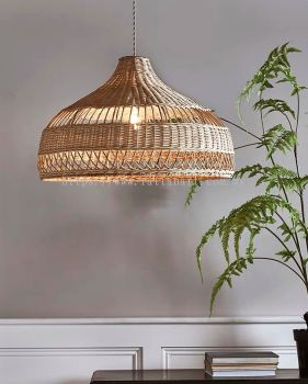 RATTAN PENDANT LIGHT