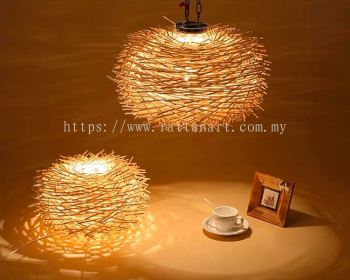 RATTAN PENDANT LIGHT