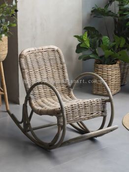 RATTAN ROCKING CHAIR