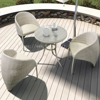 SYNTHETIC RATTAN LOUNGE CHAIR ( OUTDOOR/ INDOOR)