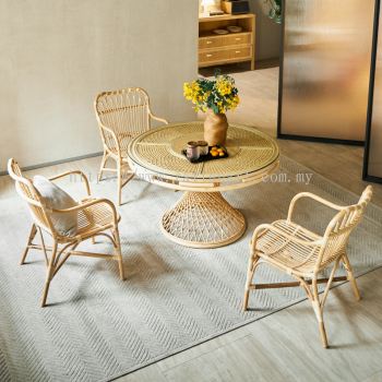 RATTAN DINING SET