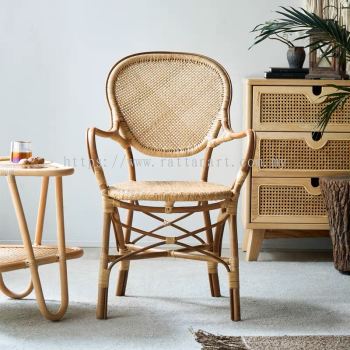 RATTAN DINING CHAIR