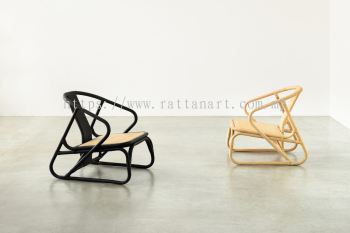 RATTAN LOUNGE CHAIR