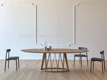 WOODEN DINING TABLE