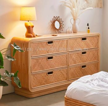 RATTAN DRAWER / CABINET