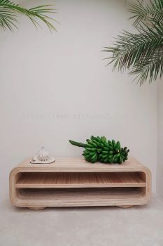 RATTAN TV CONSOLE