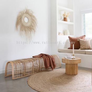 RATTAN BENCH