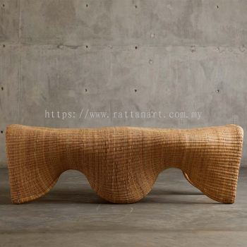 RATTAN BENCH