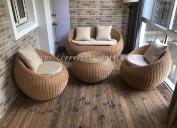 RATTAN SOFA SET