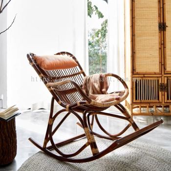 RATTAN ROCKING CHAIR