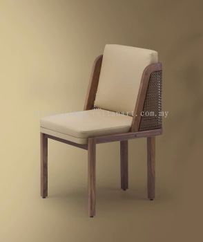 WOODEN RATTAN CHAIR