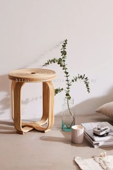 RATTAN SIDE TABLE