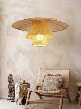 LAY. RATTAN PENDANT LIGHT