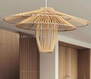 CALLIE. RATTAN PENDANT LIGHT