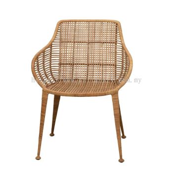 ALVI. RATTAN DINING CHAIR