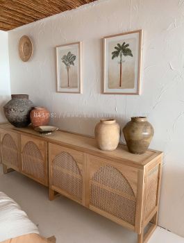 CARTER. RATTAN CABINET 