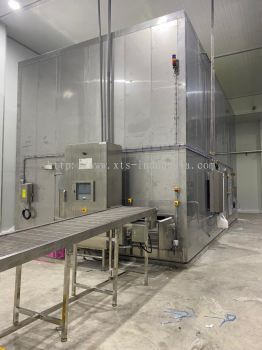 Food grade mesh belt conveyor in cold room 