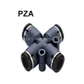 PZA ONE TOUCH FITTING (SHPI) (BLACK)