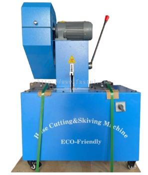 DUST-FREE INTEGRATED PIPE CUTTING AND STRIPPING MACHINE(WITH COVER)