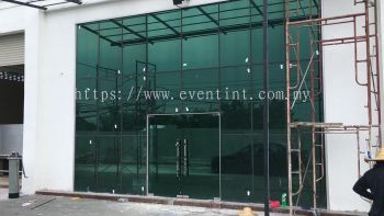 Safety Film and Solar Film - Silver Green Color
