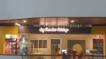 Joy Paradise Holidays - Indoor 3D LED Frontlit Signboard - Ampang 