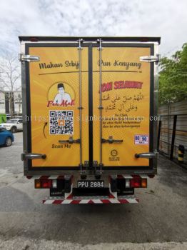 Vehicle Signage # Sticker Wrapping # Truck or Lorry Sticker # Transport Logistics Signage 